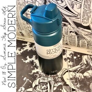 Simple Modern 18 oz. Summit Flip Straw Lid Tumbler